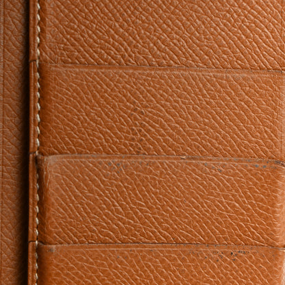 Hermes Epsom Bearn Gusset Wallet Gold 8 of 15
