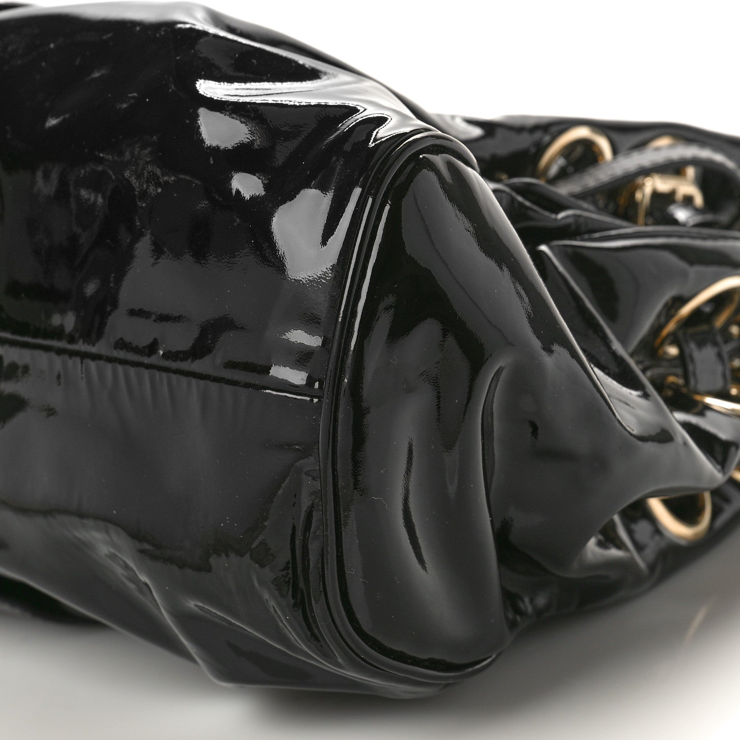 Jimmy Choo JIMMY CHOO Crushed Patent Ramona Black 9 of 9