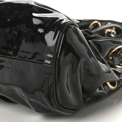 Jimmy Choo JIMMY CHOO Crushed Patent Ramona Black 9 of 9
