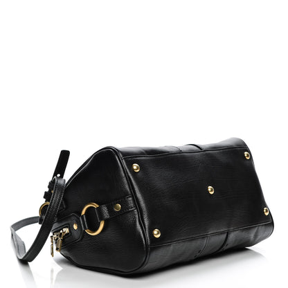 Saint Laurent Calfskin Muse Bowler Black 4 of 8