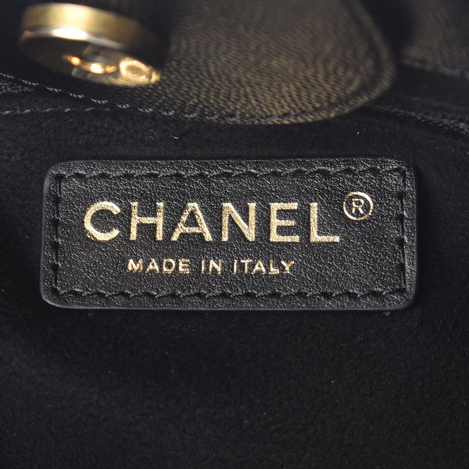 Chanel Caviar Small Studded Deauville Tote Black 9 of 11