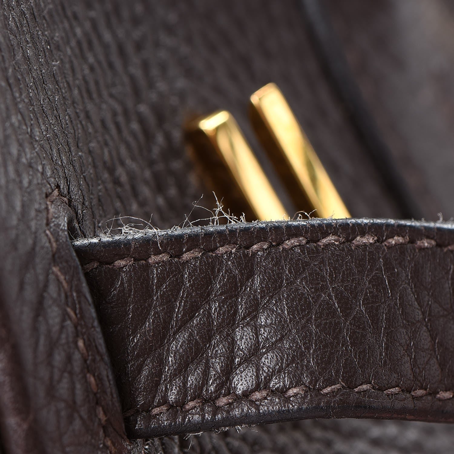 Hermes Taurillon Clemence Birkin 30 Chocolate 43 of 48