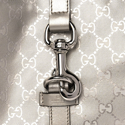 Gucci Imprime Monogram Medium Joy Shoulder Bag Silver 7 of 12