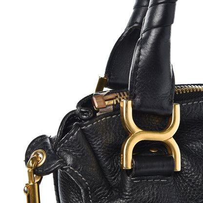 Chloe Calfskin Medium Marcie Satchel Black 10 of 10