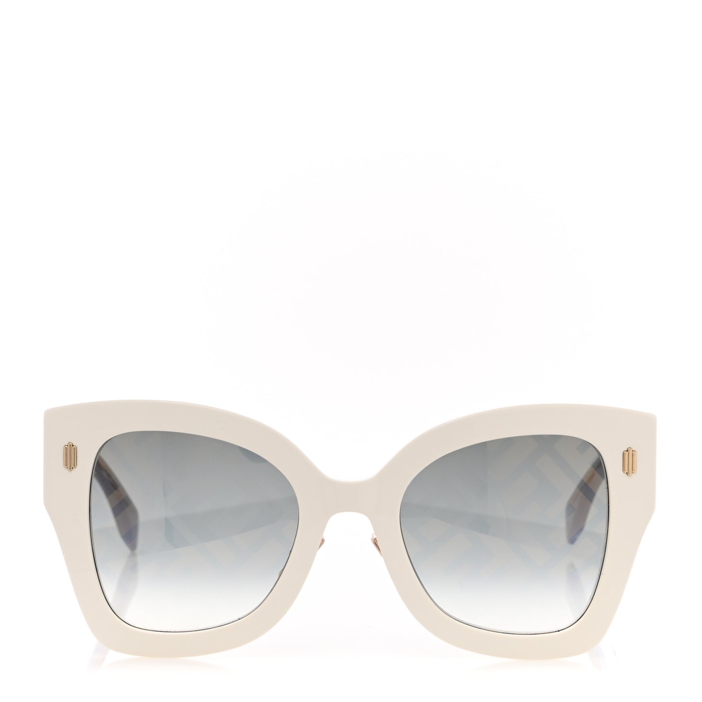 Acetate FF Sunglasses FF 0434/G/S White Gold