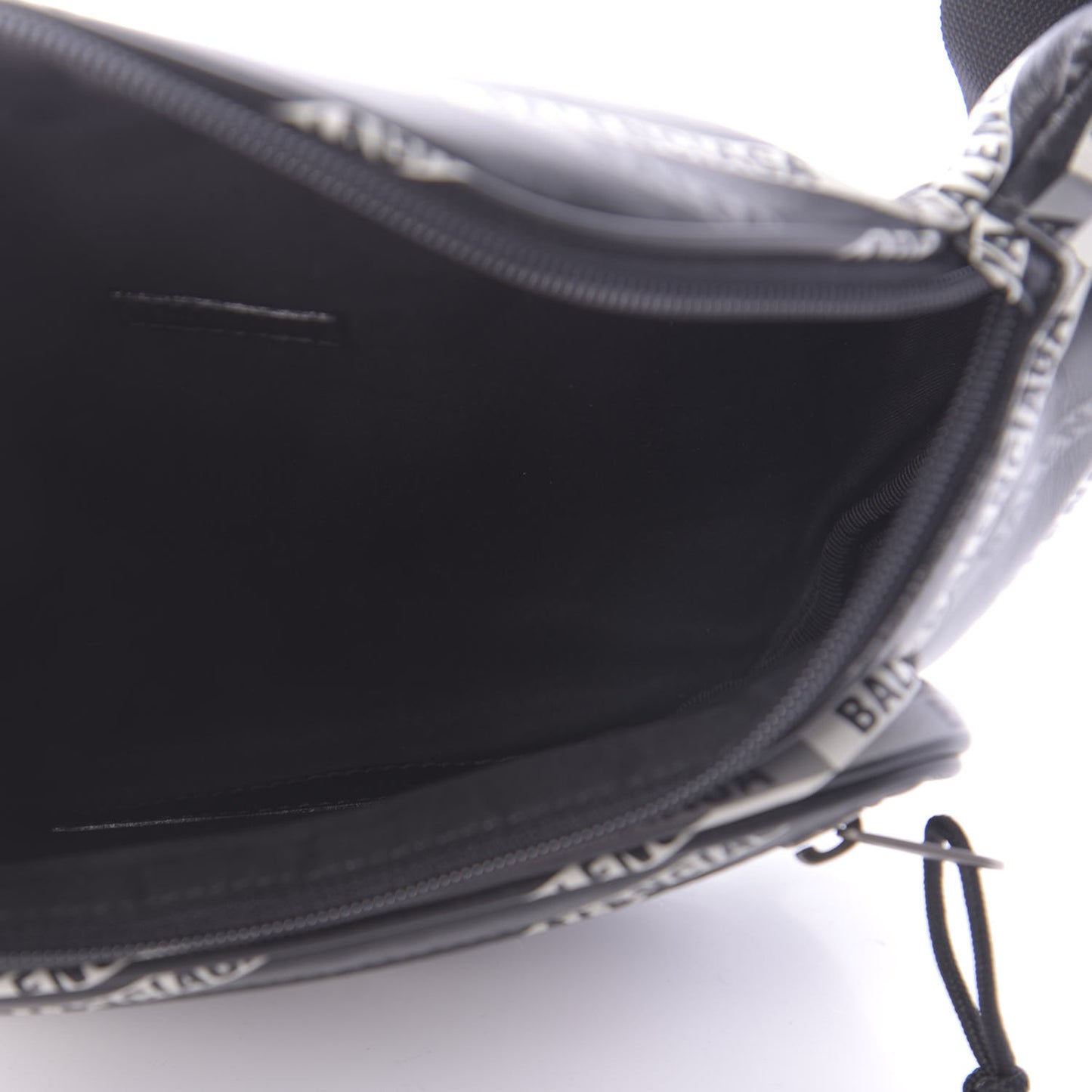 Smooth Calfskin Losange Monogram Explorer Belt Bag Black Grey