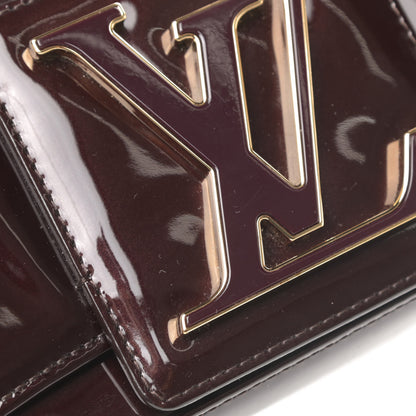 Louis Vuitton Patent Sobe Clutch Amarante 8 of 11