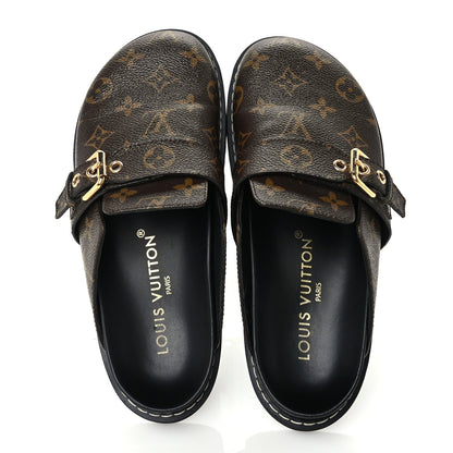 Louis Vuitton LV Cosy Flat Comfort Clogs 37 Cacao Brown 5 of 7