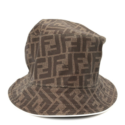 Fendi FENDI Technical Fabric FF Reversible Bucket Hat L Tobacco Beige 5 of 6