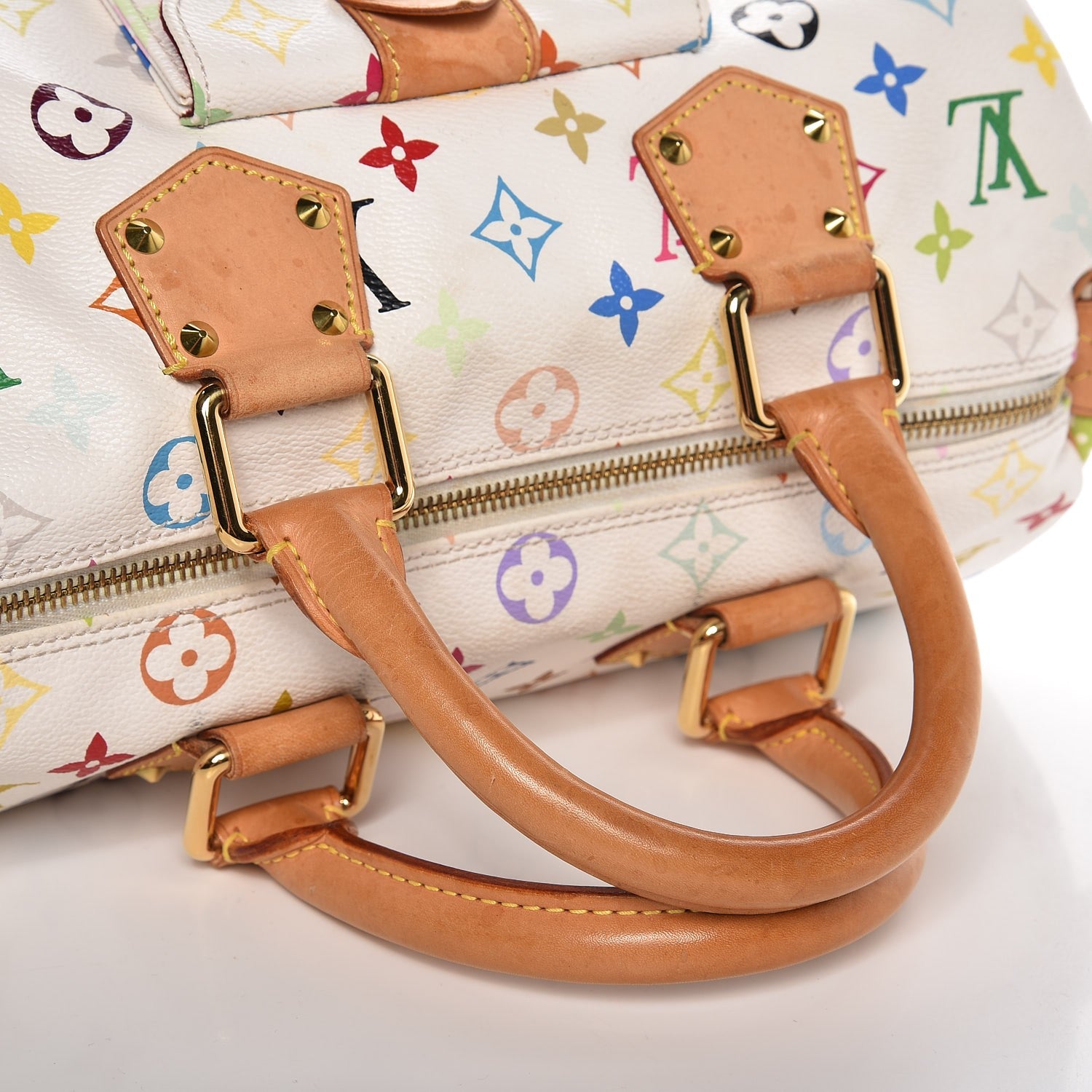 Louis Vuitton Monogram Multicolor Speedy 30 White 12 of 12