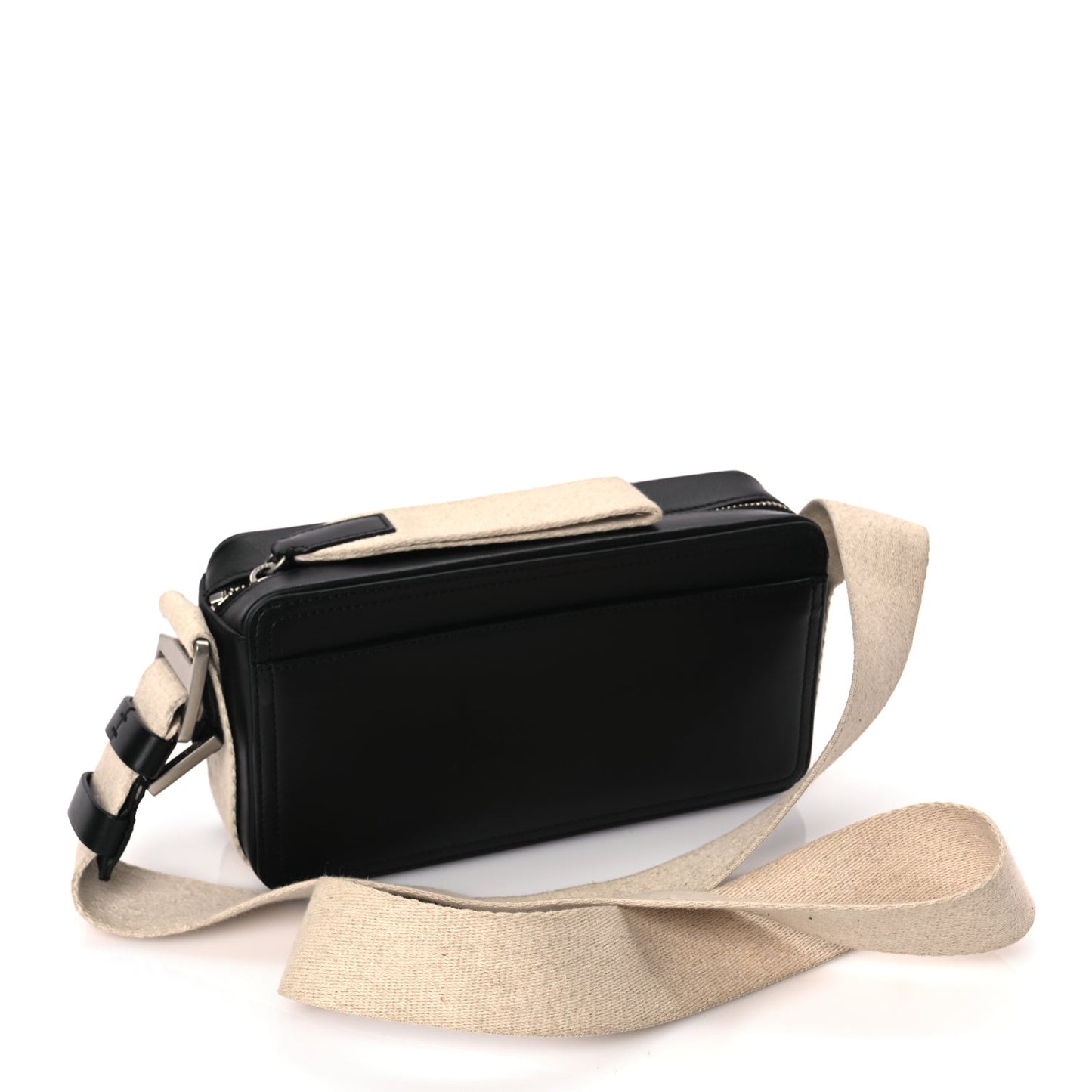 Smooth Calfskin Le Cuerda Horizontal Black