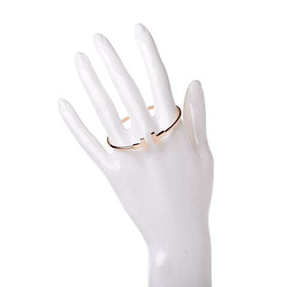 Tiffany 18K Rose Gold T Wire Bracelet 2 of 5