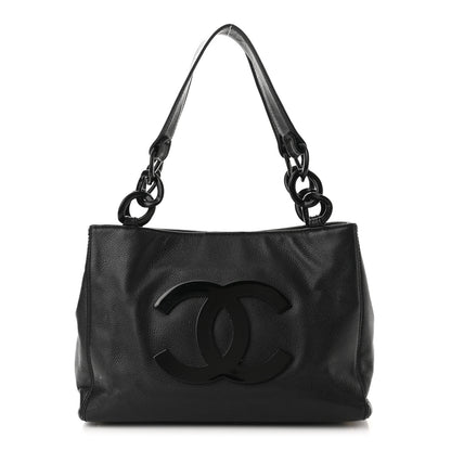 Chanel Caviar Bekko Chain Tote Black 1 of 13