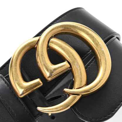 Gucci Calfskin Double G 40mm Belt 80 32 Black 7 of 7