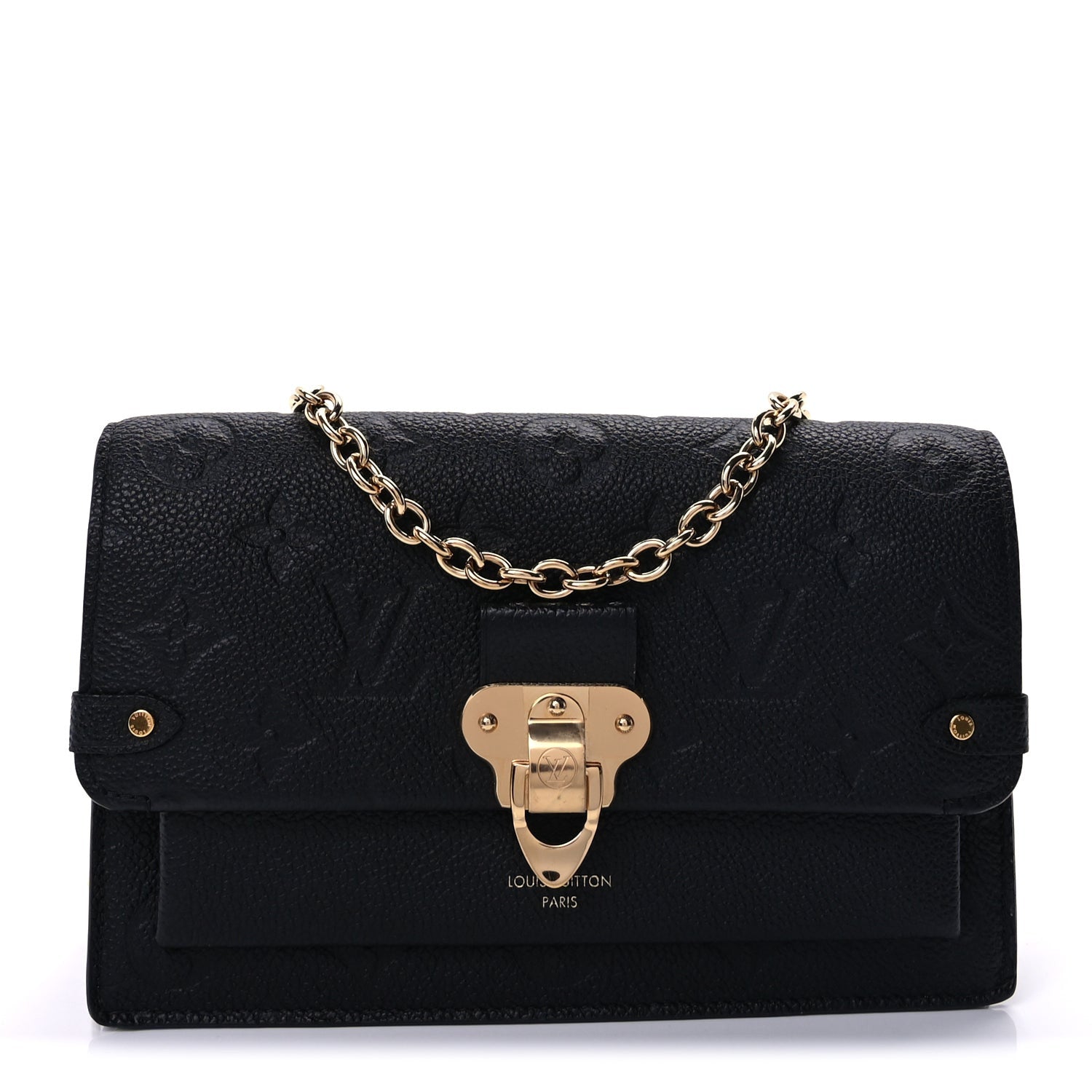 Louis Vuitton Empreinte Vavin Chain Wallet  Black 1 of 7