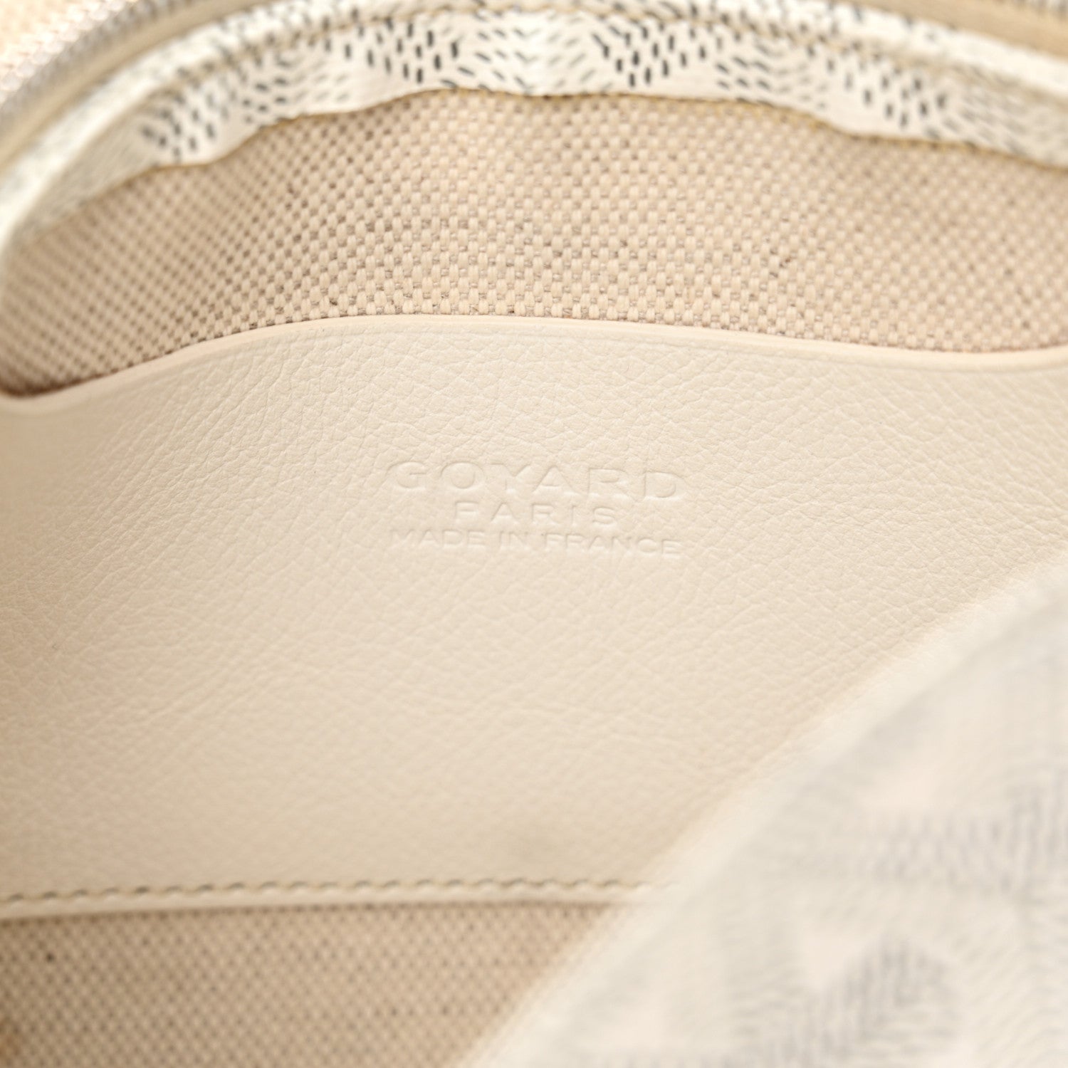 Goyard Goyardine Plumet Wallet Clutch White 6 of 21