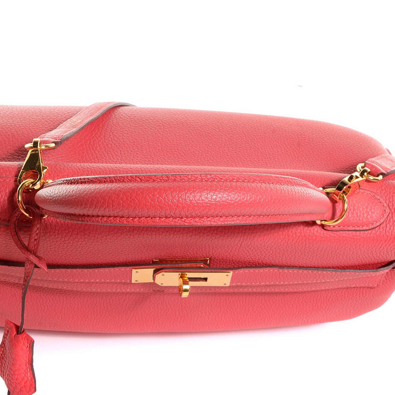 Hermes Togo Kelly Retourne 35 Rouge Pivoine 23 of 24