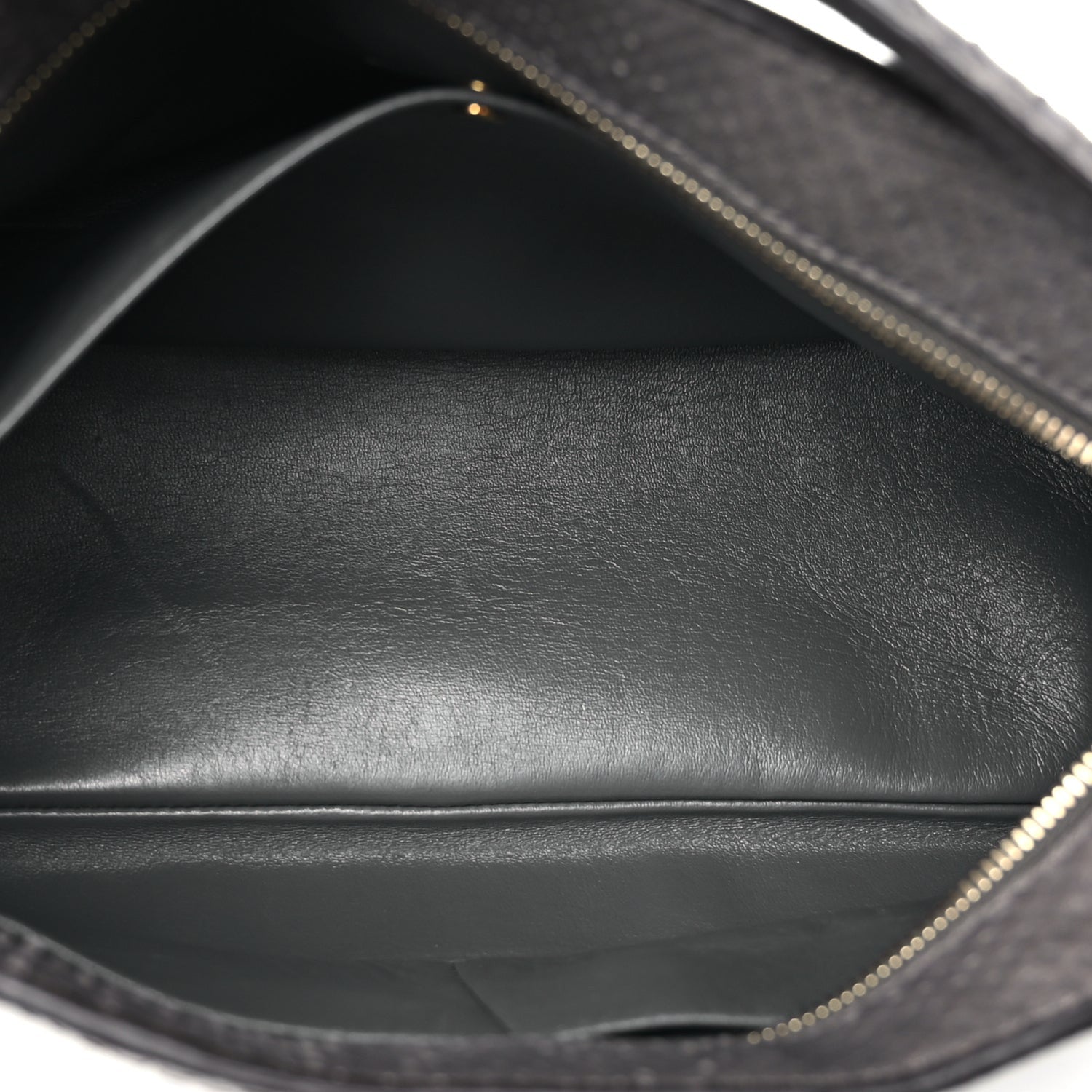 Fendi Snakeskin O'Lock Zipper Black 4 of 11