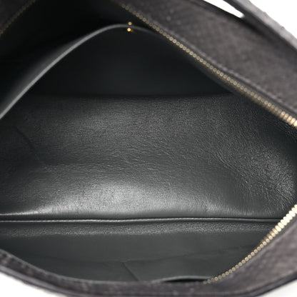 Fendi Snakeskin O'Lock Zipper Black 4 of 11
