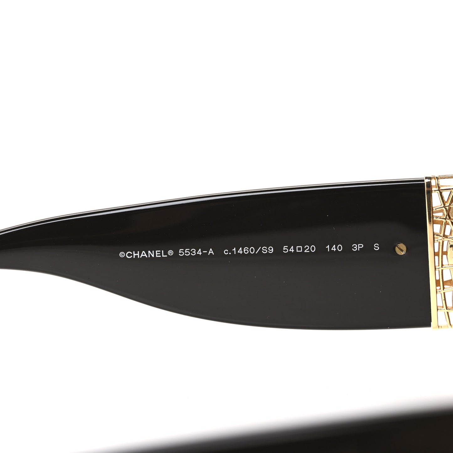 Acetate Rectangle Sunglasses 5534-A Dark Brown