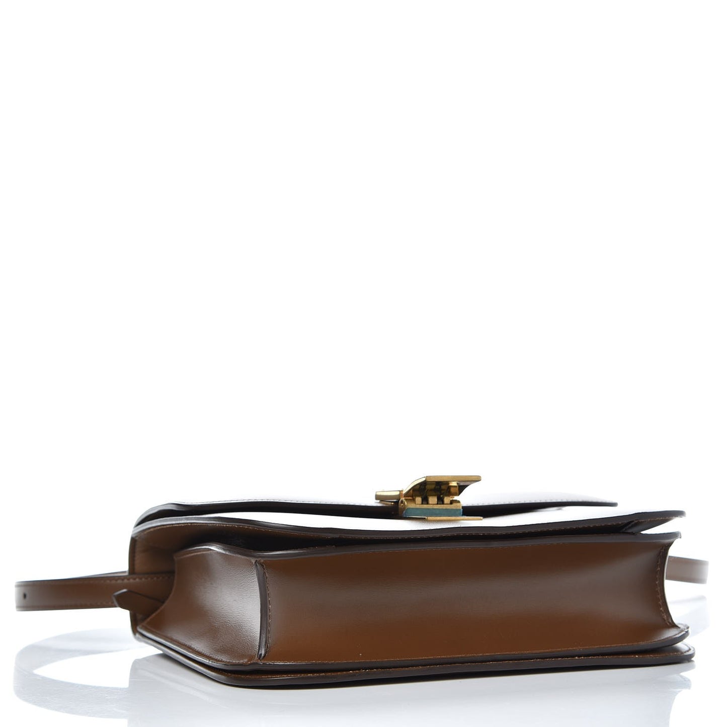 Box Calfskin Medium Classic Box Flap Bag Camel