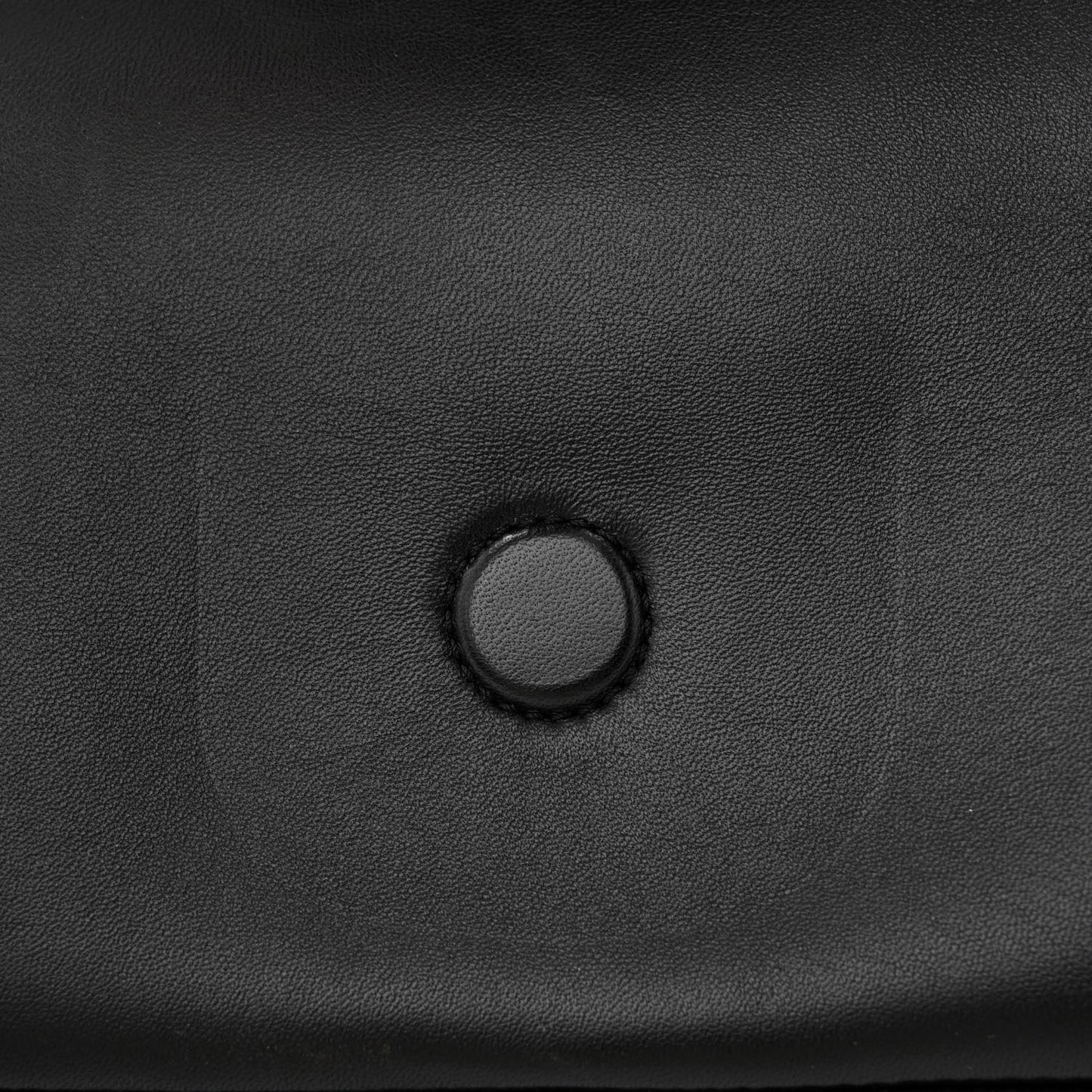 Nappa Stud Sign Shoulder Bag Black