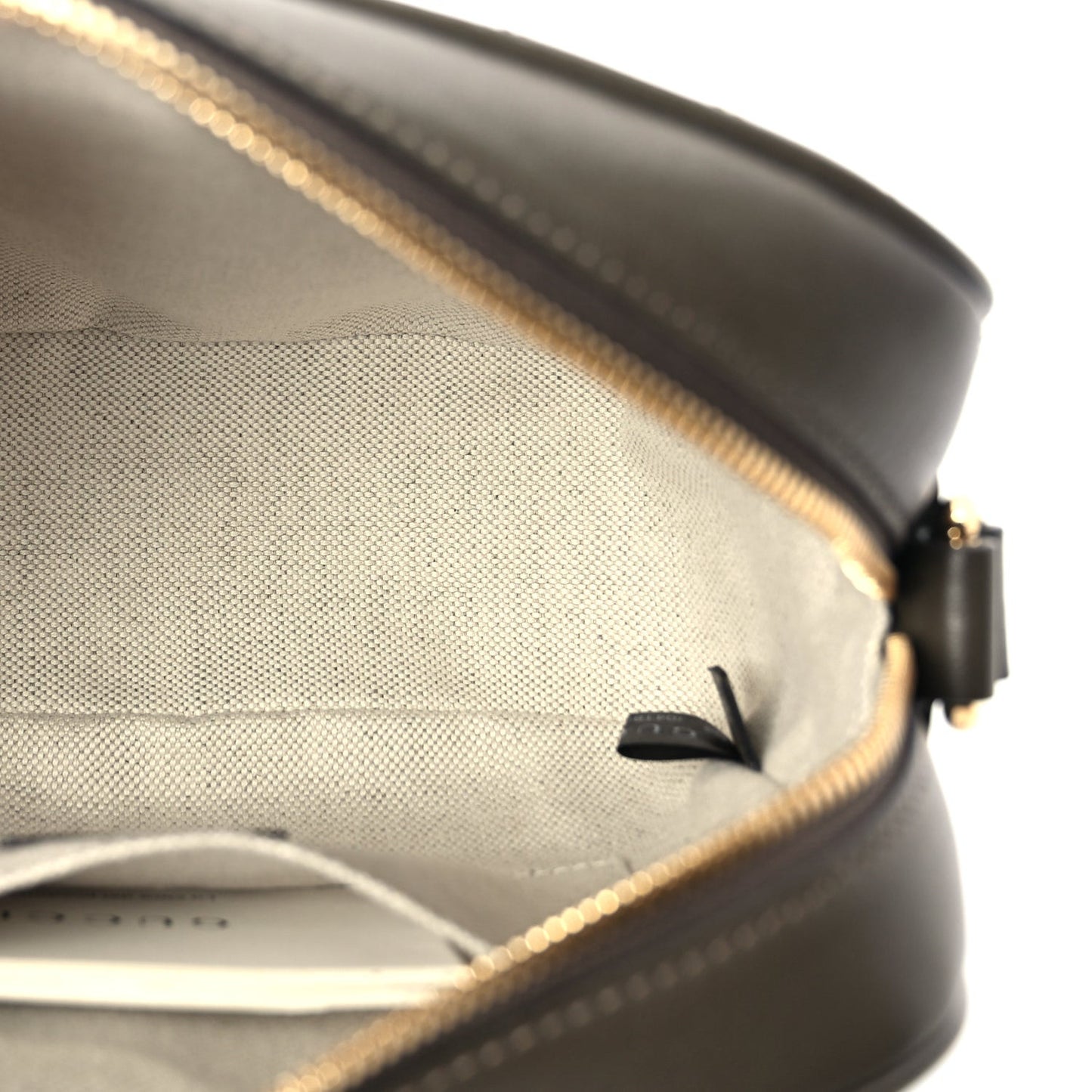 Sakai Be Green Calfskin Diagonal Stitched Small Blondie Shoulder Bag Craclet Brown