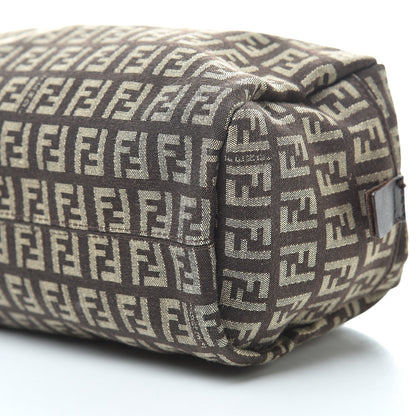 Fendi Zucchino Cosmetic Case Tobacco 13 of 14