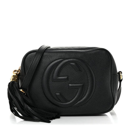 Gucci Pebbled Calfskin Small Soho Disco Bag  Black 1 of 9