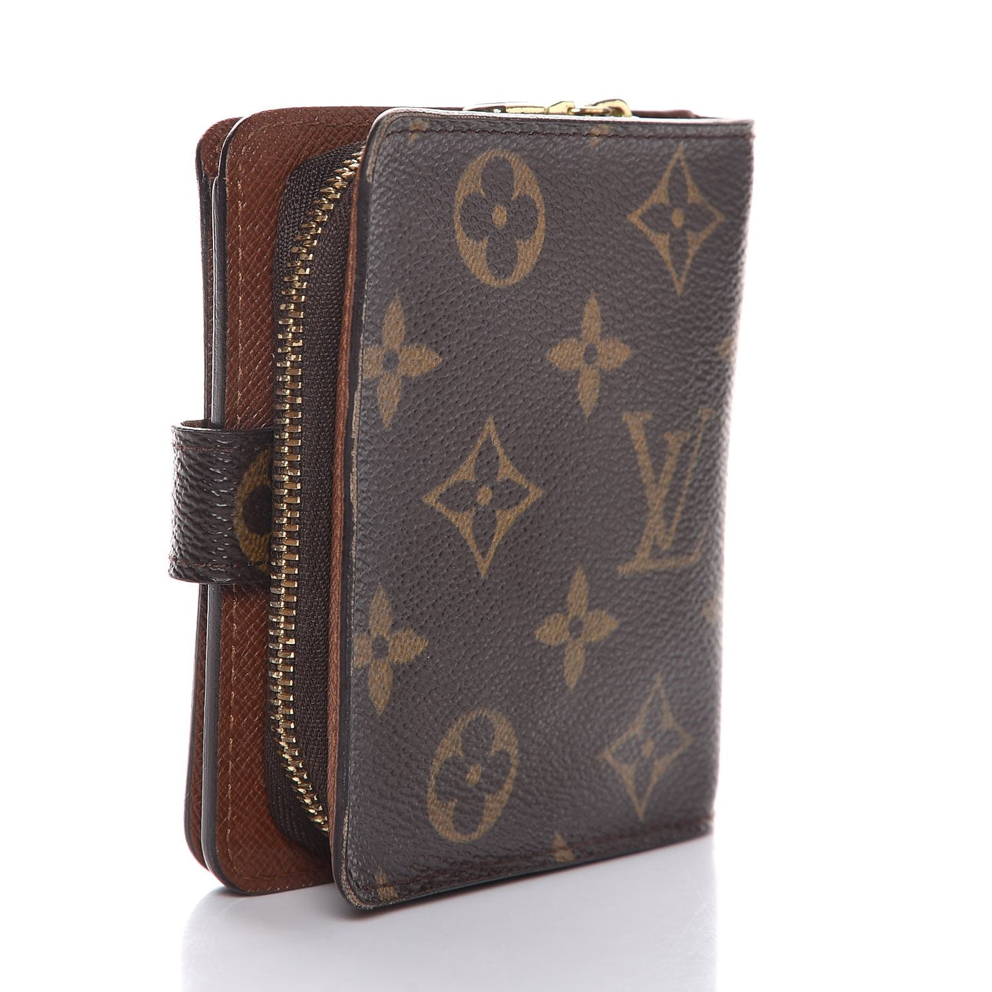 Monogram Compact Zippe Zipped Wallet