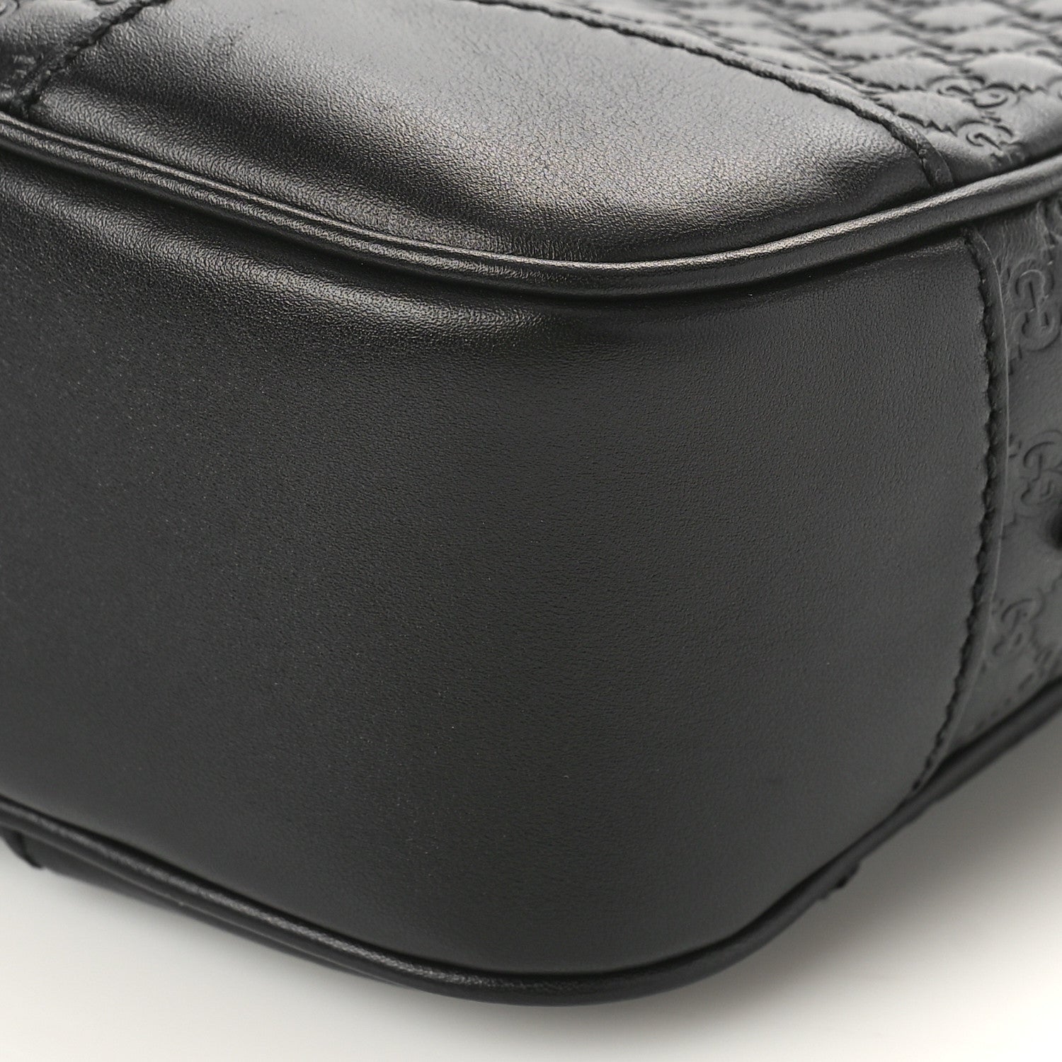 Gucci Microguccissima Mini Bree Messenger Bag Black 9 of 9