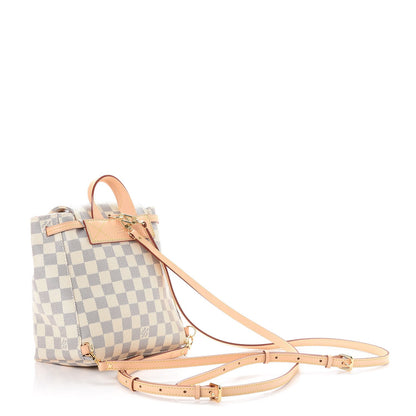 Louis Vuitton Damier Azur Sperone BB Backpack 4 of 9