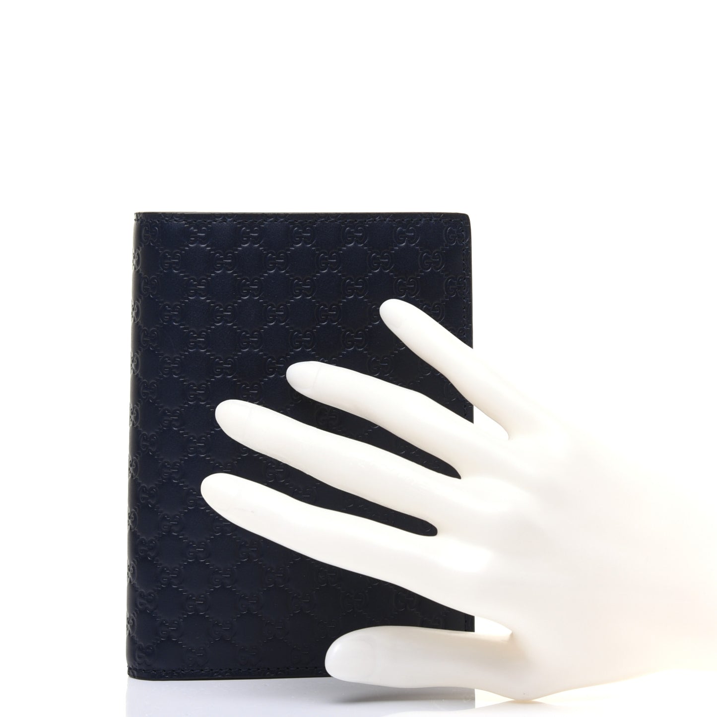 Microguccissima Passport Case Blue