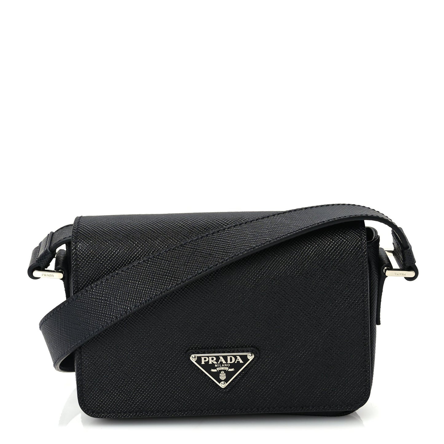 Saffiano Shoulder Bag Black