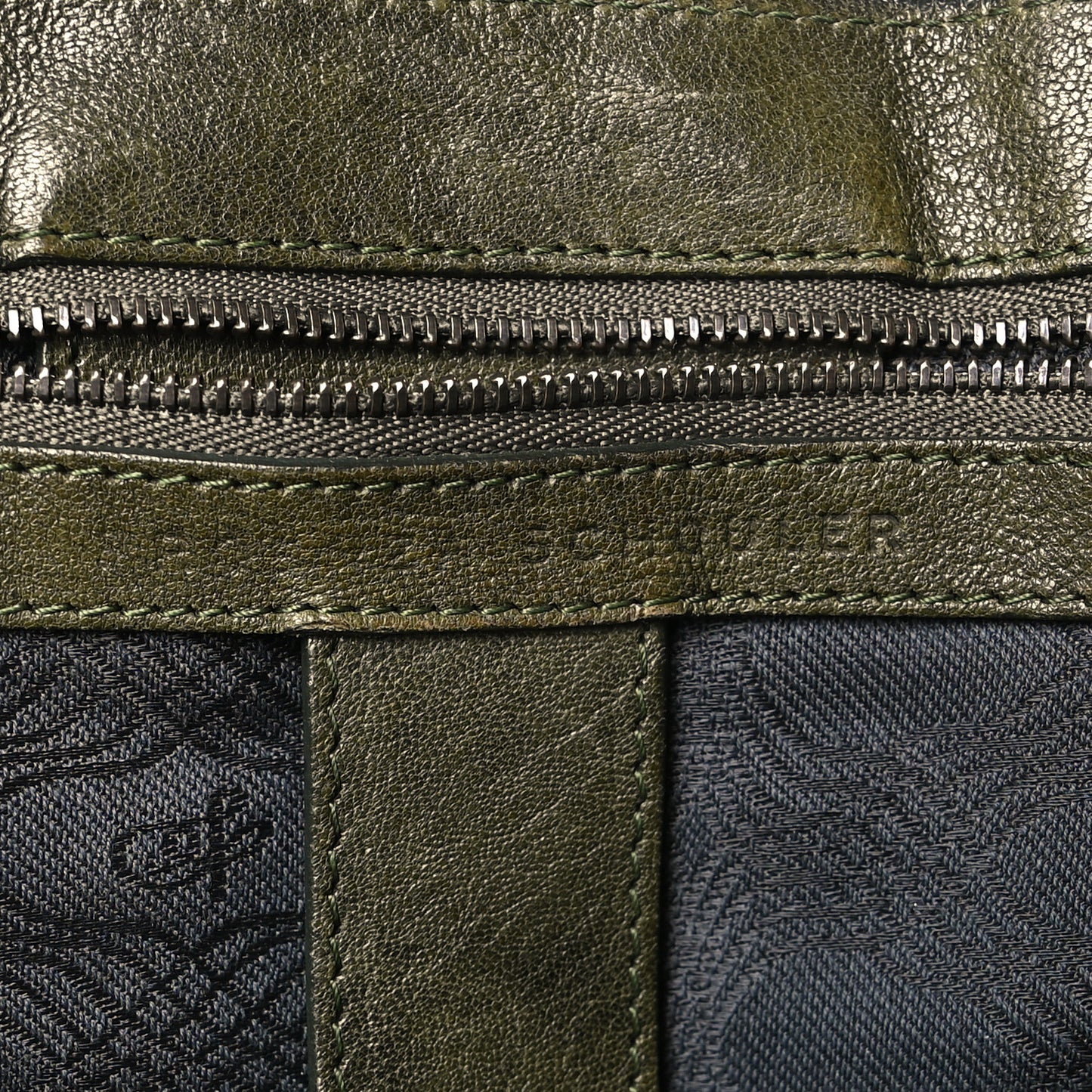 Lambskin Medium PS1 Satchel Military