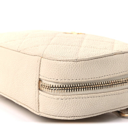 Chanel Caviar Quilted Flap Waist Bag  White 7 of 8