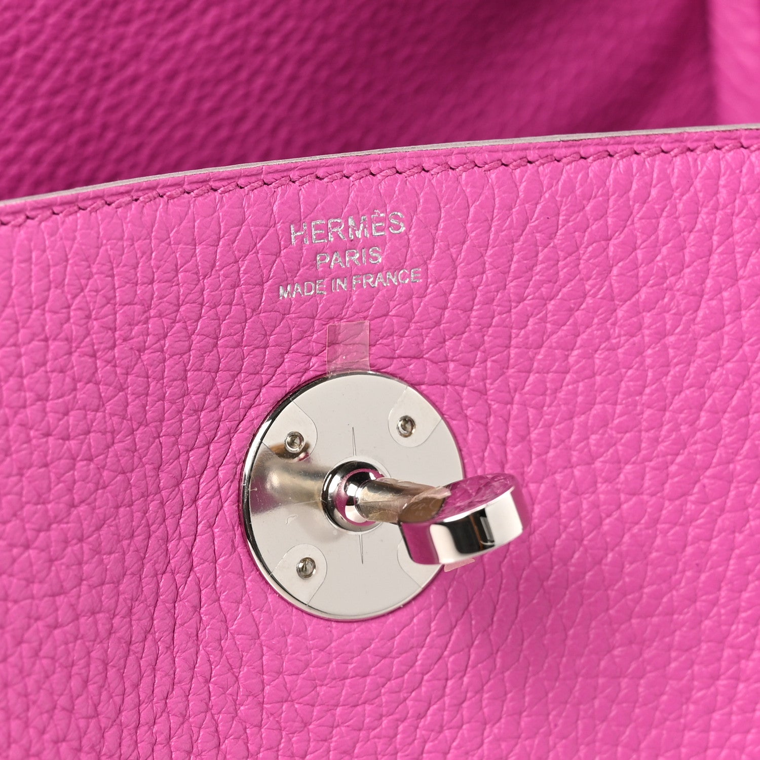 Hermes Taurillon Clemence Lindy 26 Magnolia 7 of 11