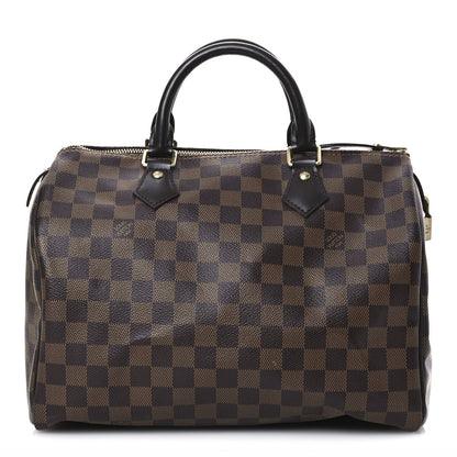 Louis Vuitton Damier Ebene Speedy 30 1 of 7