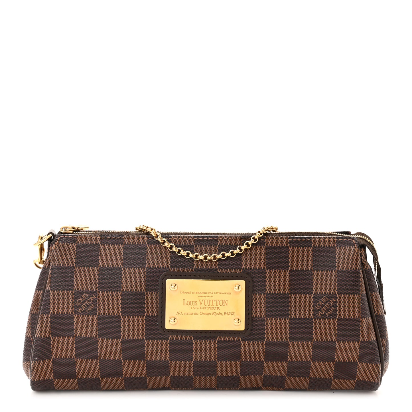 Damier Ebene Eva Clutch