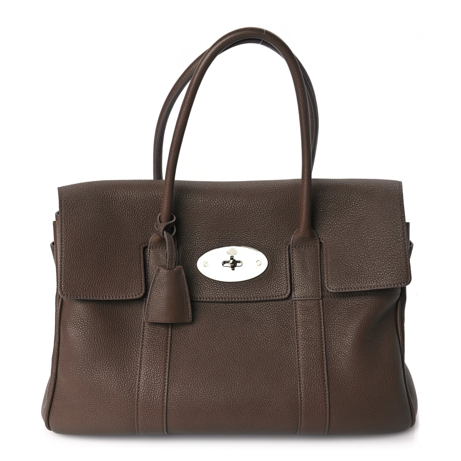 Mulberry Classic Grain Calfskin Bayswater Brown 1 of 8