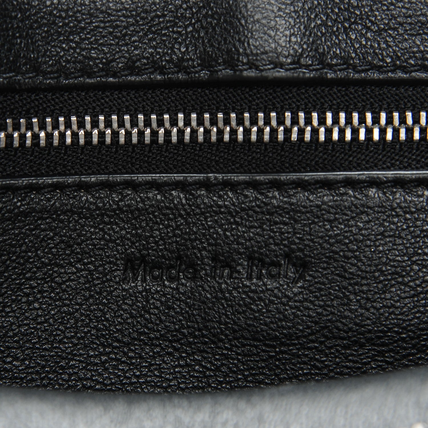 Celine Grained Calfskin Large Edge Shoulder Bag Black 6 of 6