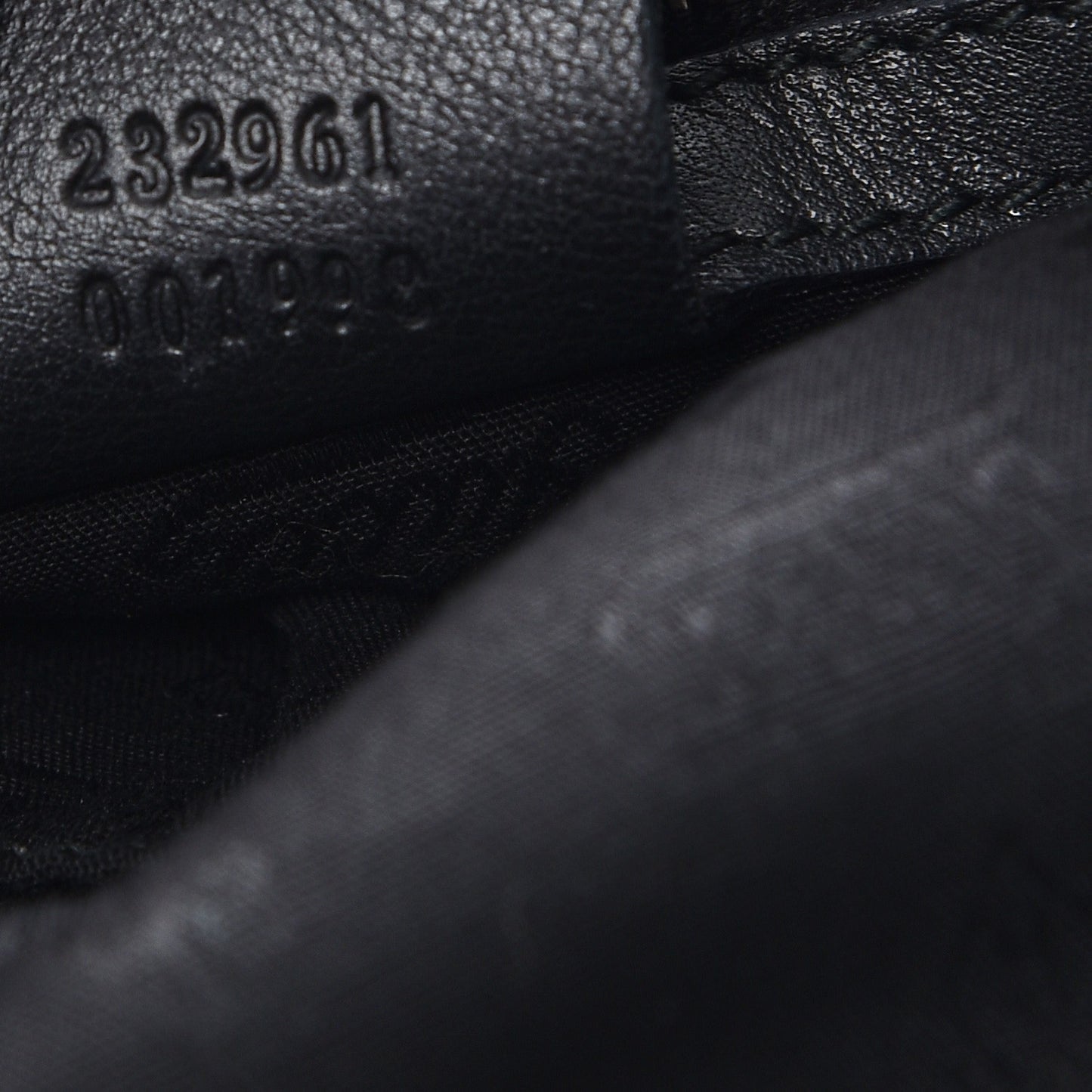 Guccissima Medium Icon Bit Hobo Black