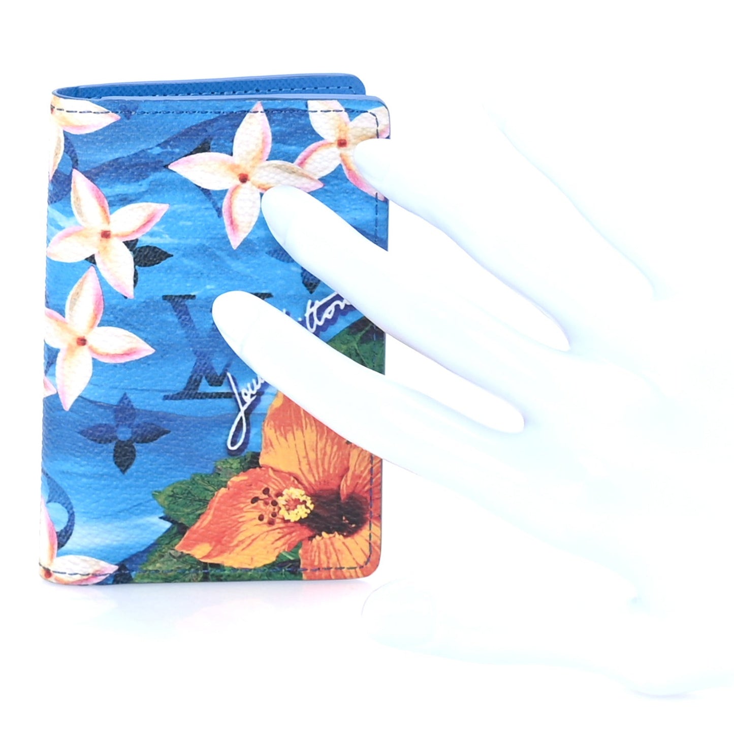 Monogram Surfin' Pocket Organizer NM Blue