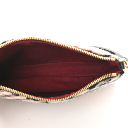 Burberry Wool Check Pochette Beige 5 of 9