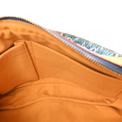 Louis Vuitton Monogram Denim Bum Bag Blue 5 of 9