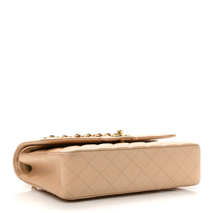Chanel Caviar Quilted Medium Double Flap Beige 4 of 10