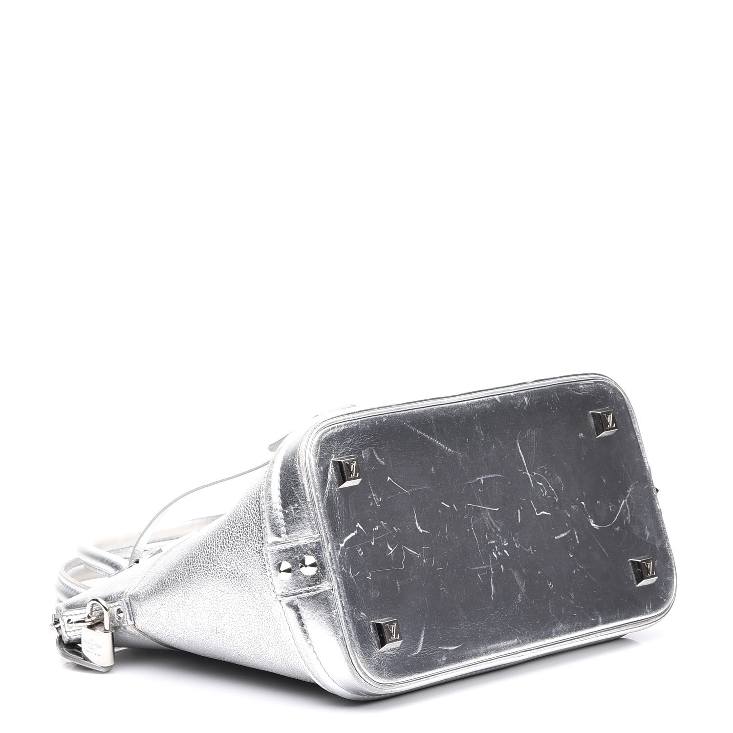 Louis Vuitton Suhali Lockit PM Silver 4 of 8