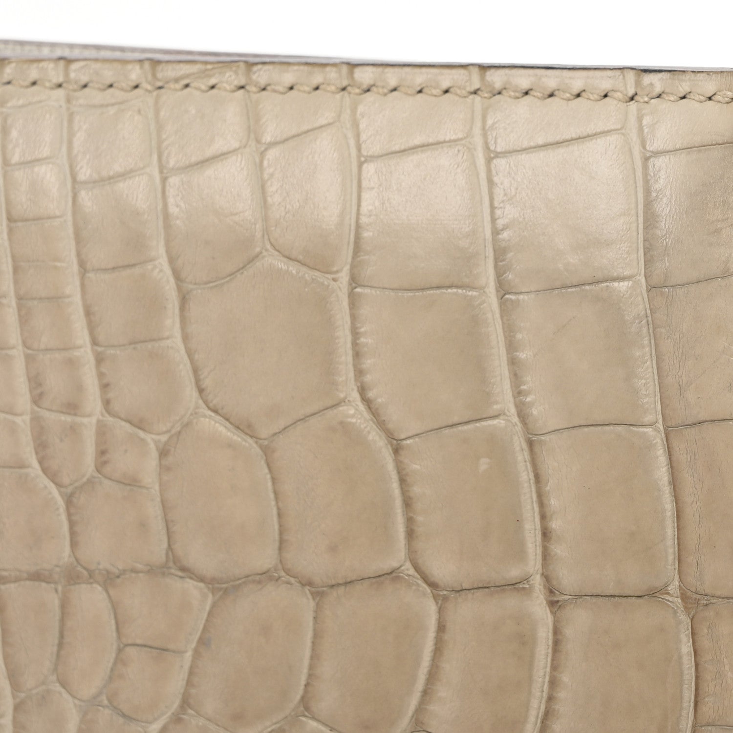 Hermes Shiny Alligator MC2 Copernic Compact Wallet Gris Tourterelle 10 of 10