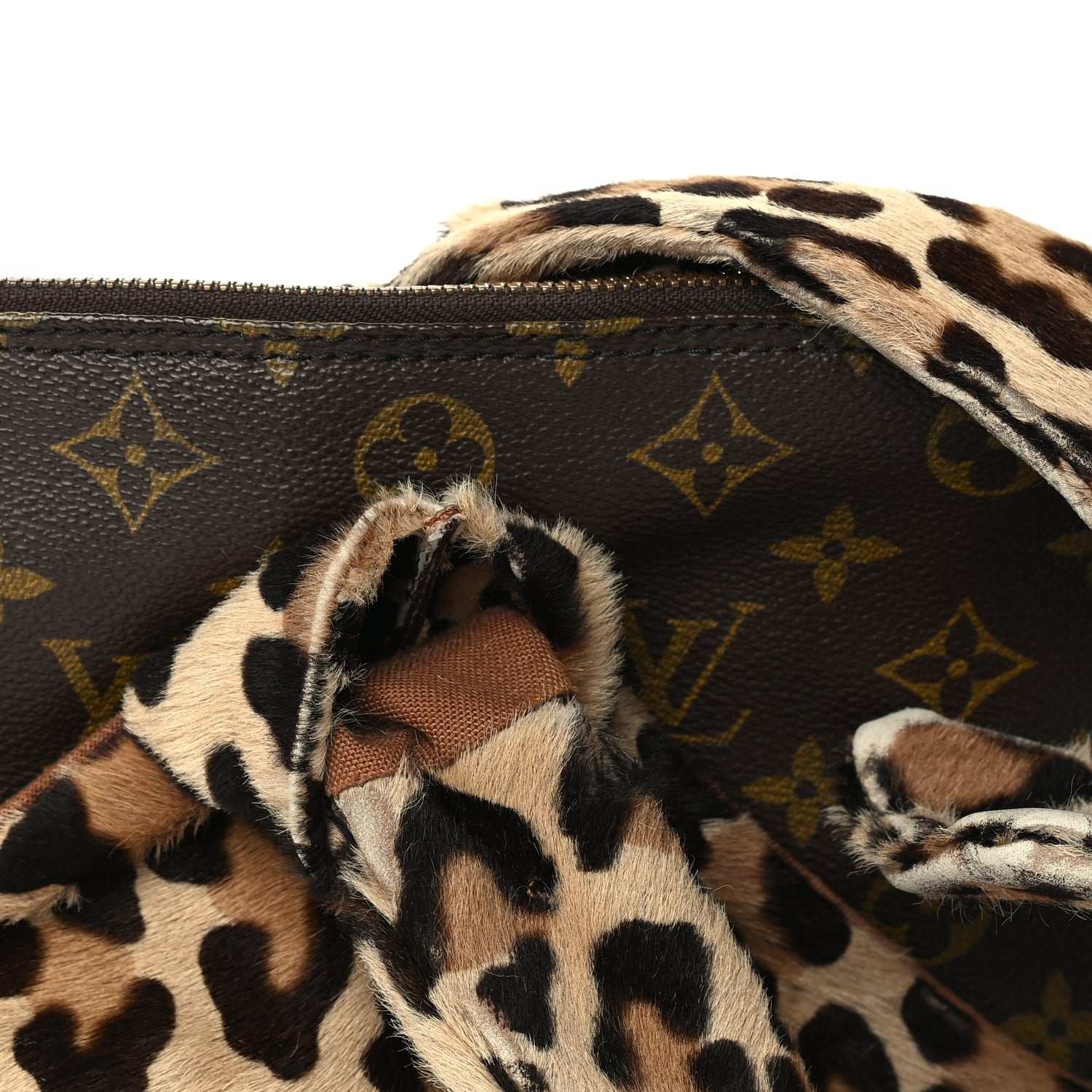 Louis Vuitton Monogram Azzedine Alaia Leopard Alma 6 of 8