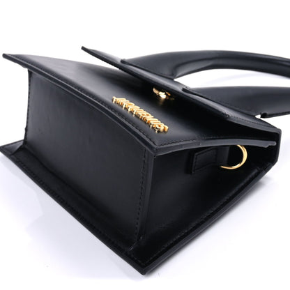 Jacquemus Smooth Calfskin Le Chiquito Moyen  Black 7 of 8